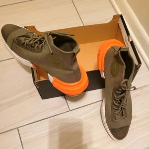 Converse AllStar Disrupt CX HI, size 13, green and orange